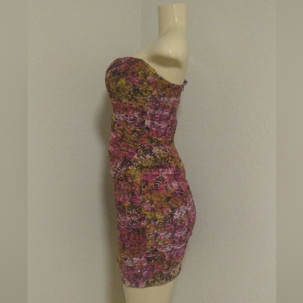 Multicolored Arden B Floral Halter Medium Dress -- Final Price - Picture 2 of 12